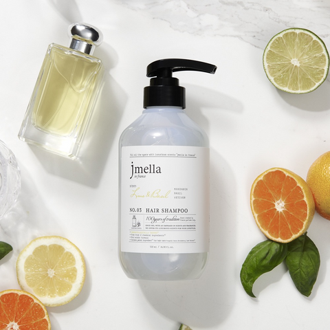 JMELLA IN FRANCE LIME & BASIL HAIR SHAMPOO - 500ML