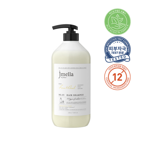 JMELLA IN FRANCE LIME & BASIL HAIR SHAMPOO - 500ML