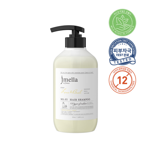 JMELLA IN FRANCE LIME & BASIL HAIR SHAMPOO - 500ML