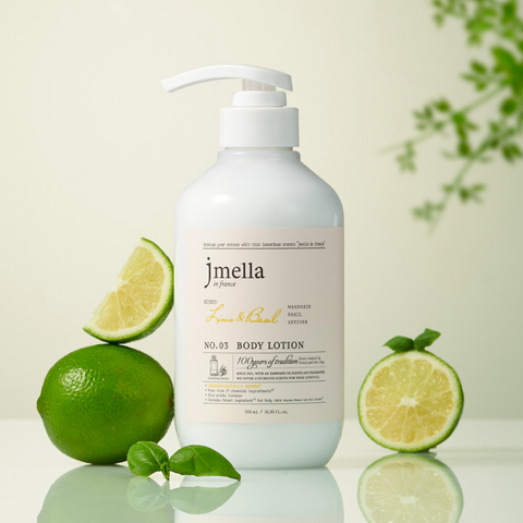 JMELLA IN FRANCE LIME & BASIL BODY LOTION - 500ML