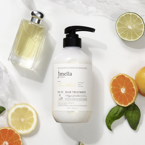 JMELLA IN FRANCE LIME & BASIL HAIR TREATMENT - 500ML