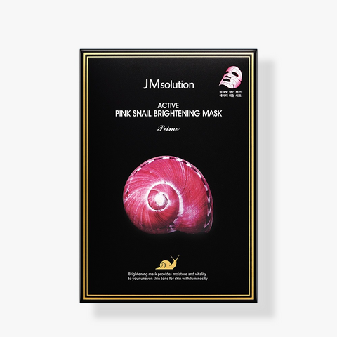 JMSOLUTION ACTIVE PINK SNAIL BRIGHTENING MASK