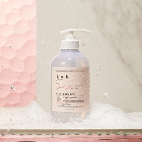 JMELLA IN FRANCE SPARKLING ROSE BODY WASH - 500ML