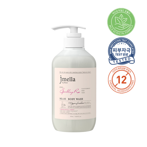 JMELLA IN FRANCE SPARKLING ROSE BODY WASH - 500ML