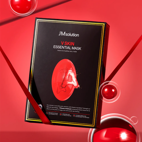 JMSOLUTION V SKIN ESSENTIAL MASK(Vitamin A)