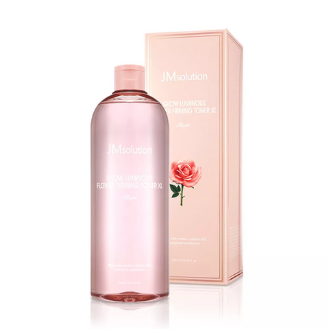 JMSOLUTION GLOW LUMINOUS FLOWER FIRMING TONER XL Rose