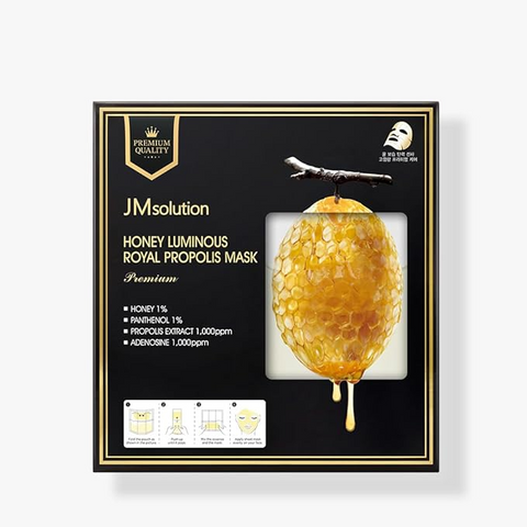 JMSOLUTION HONEY LUMINOUS ROYAL PROPOLIS MASK PREMIUM