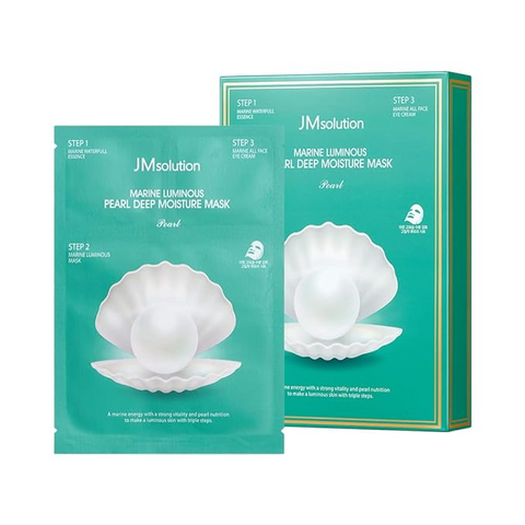 JMSOLUTION MARINE LUMINOUS PEARL DEEP MOISTURE MASK Pearl