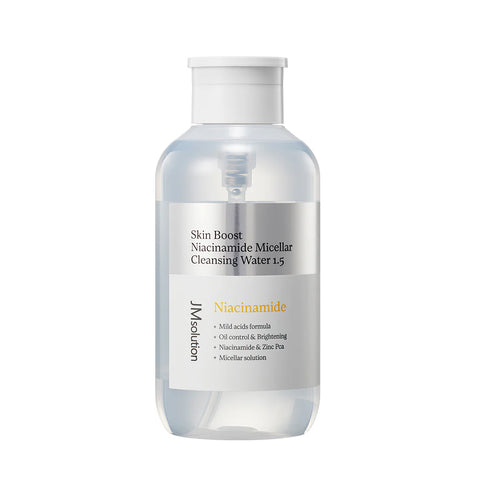 JMSOLUTION SKIN BOOST NIACINAMIDE MICELLAR CLEANSING WATER 1.5