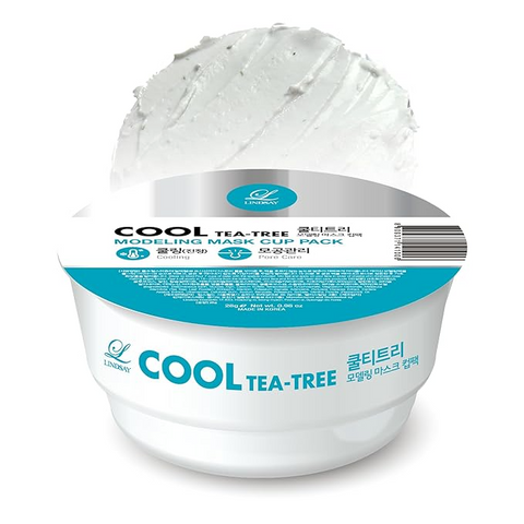 Lindsay Cool(tea-tree) Modeling Mask Cup Pack 28g