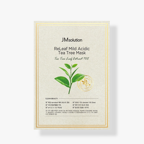 JMSOLUTION RELEAF MILD ACIDIC TEA TREE MASK