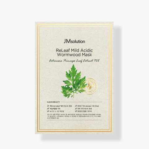 JMSOLUTION RELEAF MILD ACIDIC WORMWOOD MASK