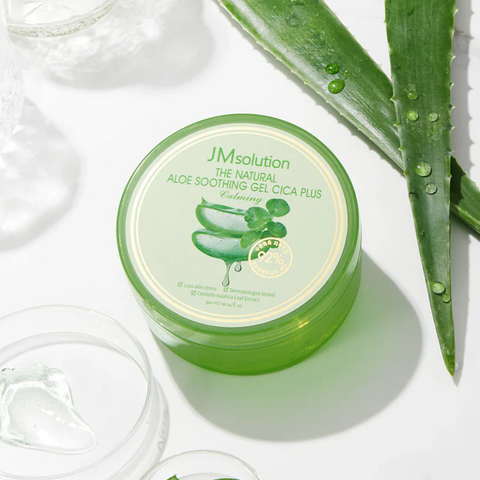 Jmsolution THE NATURAL ALOE SOOTHING GEL CICA PLUS calming