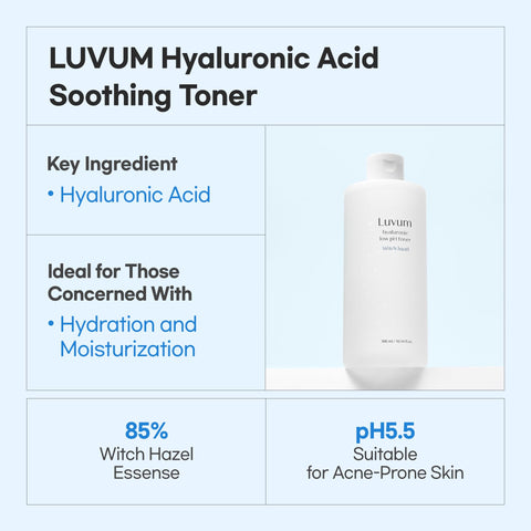 Witch Hazel Hyaluronic low pH Toner