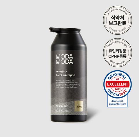 MODAMODA zero gray black shampoo 300g