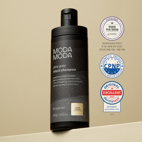 MODAMODA zero gray black shampoo 100g