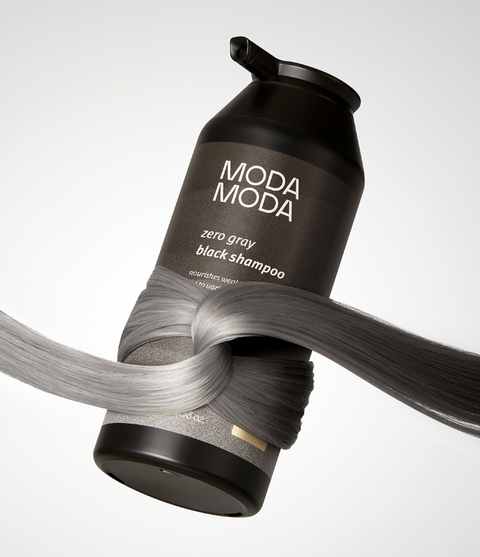 MODAMODA zero gray black shampoo 100g